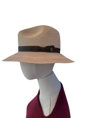 Stetson packable straw hat Small